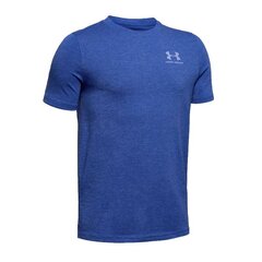 T-krekls zēniem, Under Armour Charged Cotton JR 1347096-401, zils cena un informācija | Zēnu krekli | 220.lv