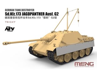 Сборная пластиковая модель Meng Model - German Tank Destroyer Sd.Kfz. 173 Jagdpanther Ausf. G2, 1/35, TS-047 цена и информация | Kонструкторы | 220.lv