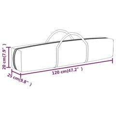 Salokāma telts, sarkanā krāsā, 2x2m цена и информация | Беседки, навесы, тенты | 220.lv