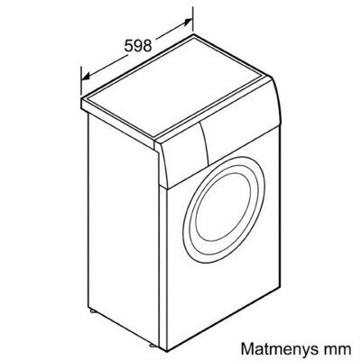 Bosch WLG24160BY cena un informācija | Veļas mašīnas | 220.lv