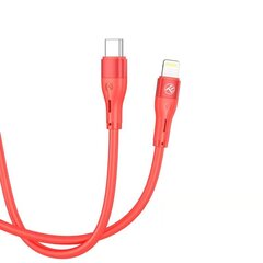 Tellur Silicone TLL155561, USB-C/Lightning, 1 m цена и информация | Кабели для телефонов | 220.lv