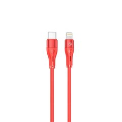 Tellur Silicone TLL155561, USB-C/Lightning, 1 m цена и информация | Кабели для телефонов | 220.lv