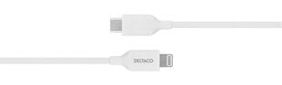 Deltaco IPLH-452 USB-C/Lightning, 2 m cena un informācija | Savienotājkabeļi | 220.lv