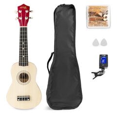 Soprāna ukuleles komplekts MAX UKEY 21" цена и информация | Гитары | 220.lv