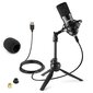 Vonyx CM300B studijas mikrofons USB melns цена и информация | Mikrofoni | 220.lv