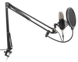 Студийный микрофон Vonyx CMS400 со стойкой и фильтром цена и информация | Микрофоны | 220.lv
