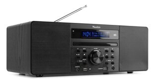 Музыкальный центр Audizio Prato CD/DAB+/FM/USB/BT черный цена и информация | Музыкальные центры | 220.lv