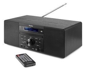 Музыкальный центр Audizio Prato CD/DAB+/FM/USB/BT черный цена и информация | Музыкальные центры | 220.lv