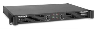 Аудиоусилитель Vonyx VDA1000 1U 2x 500 Вт цена и информация | Домашняя акустика и системы «Саундбар» («Soundbar“) | 220.lv