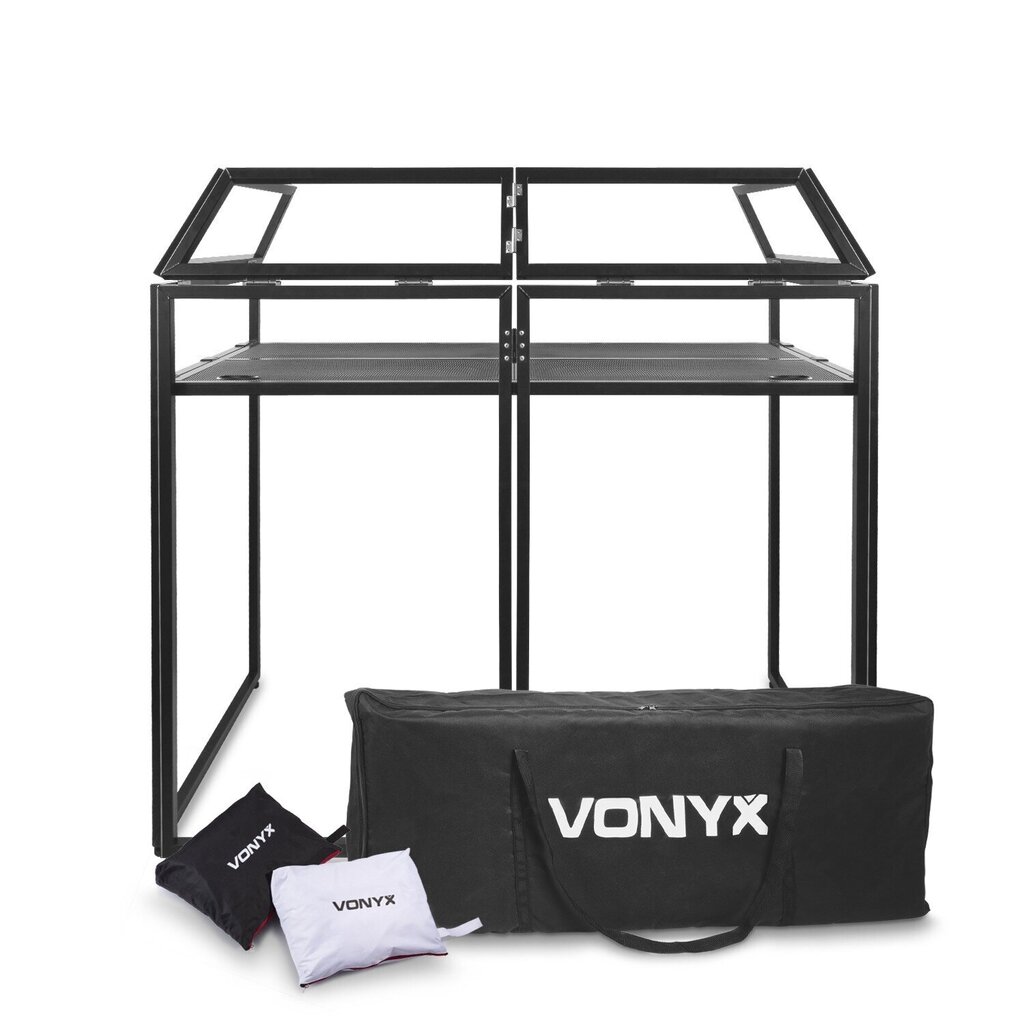 DJ galds VONYX DB3 Pro DJ Booth System cena un informācija | Mūzikas instrumentu piederumi | 220.lv