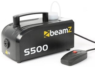 Пластиковая дым-машина BeamZ S500 цена и информация | Праздничные декорации | 220.lv