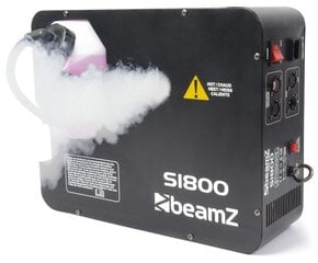 BeamZ S1800 dūmu mašīna DMX Horizontal/Vertical cena un informācija | Svētku dekorācijas | 220.lv
