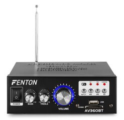 Аудиоусилитель Fenton AV360BT Bluetooth/SD/USB/MP3 цена и информация | Домашняя акустика и системы «Саундбар» («Soundbar“) | 220.lv