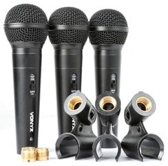 VONYX VX1800S dinamiskais mikrofonu komplekts cena un informācija | Mikrofoni | 220.lv