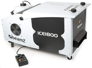 Zemas miglas mašīna BeamZ ICE1800 Ice Fogger DMX cena un informācija | Svētku dekorācijas | 220.lv