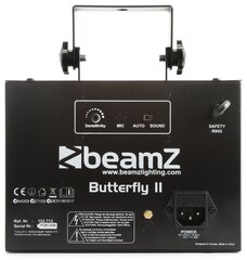 Gaismas efekts BeamZ Butterfly II LED mini derbijs cena un informācija | Svētku dekorācijas | 220.lv