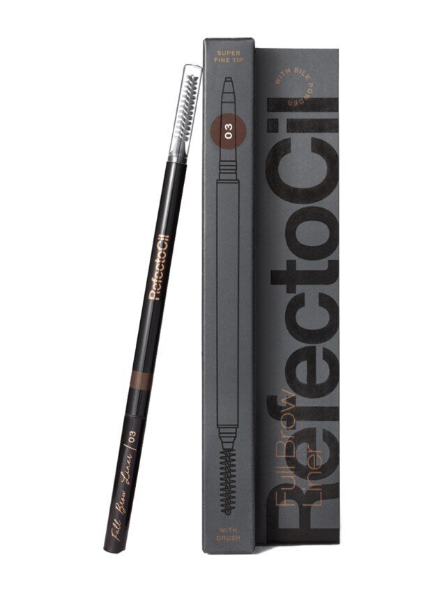 Kosmētikas laineris Brow Liner LIGHT BROWN RefectoCil цена и информация | Uzacu krāsas, zīmuļi | 220.lv