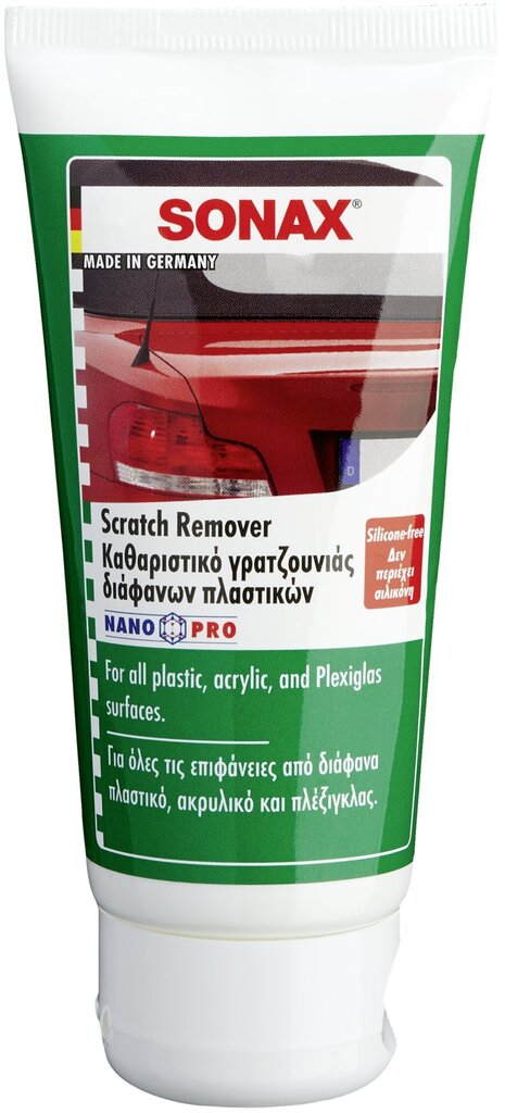 Pulētājs caurspīdīgai plastmasai SONAX цена и информация | Auto ķīmija | 220.lv