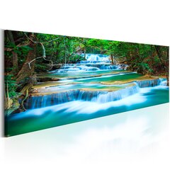 Изображение - Sapphire Waterfalls 135x45 см цена и информация | Картины | 220.lv