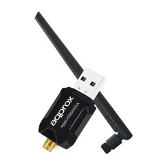 Adapteris approx! APPUSB600DA USB - Wi-fi cena un informācija | Adapteri un USB centrmezgli | 220.lv