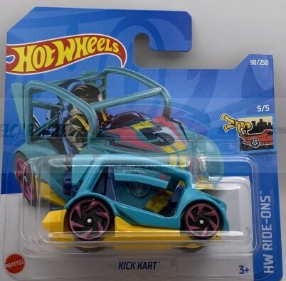 2022 - 090 - HCX06 Hot Wheels KICK KART цена и информация | Rotaļlietas zēniem | 220.lv