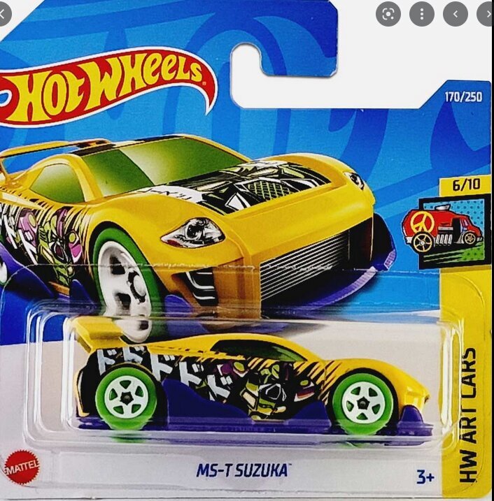 2022 - 170 - HCW44 Hot Wheels MS-T SUZUKA cena un informācija | Rotaļlietas zēniem | 220.lv