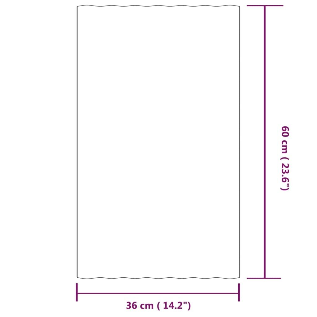 vidaXL jumta paneļi, 36 gab., pulverkrāsots tērauds, zaļi, 60x36 cm cena un informācija | Jumta segumi | 220.lv