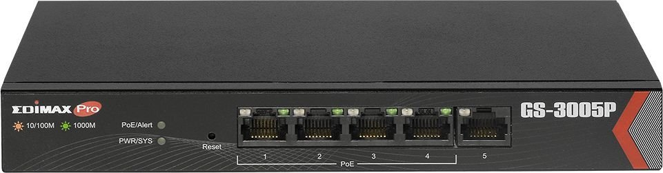 EdiMax GS-3005P cena un informācija | Rūteri (maršrutētāji) | 220.lv