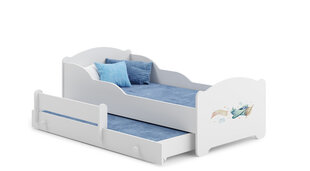 Детская кровать Amadis II Plane 160x80см с матрасом цена и информация | Детские кровати | 220.lv