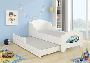 Детская кровать Amadis II Police Car 160x80см с матрасом цена и информация | Детские кровати | 220.lv