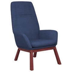 Atpūtas krēsls, zils, auduma цена и информация | Кресла в гостиную | 220.lv