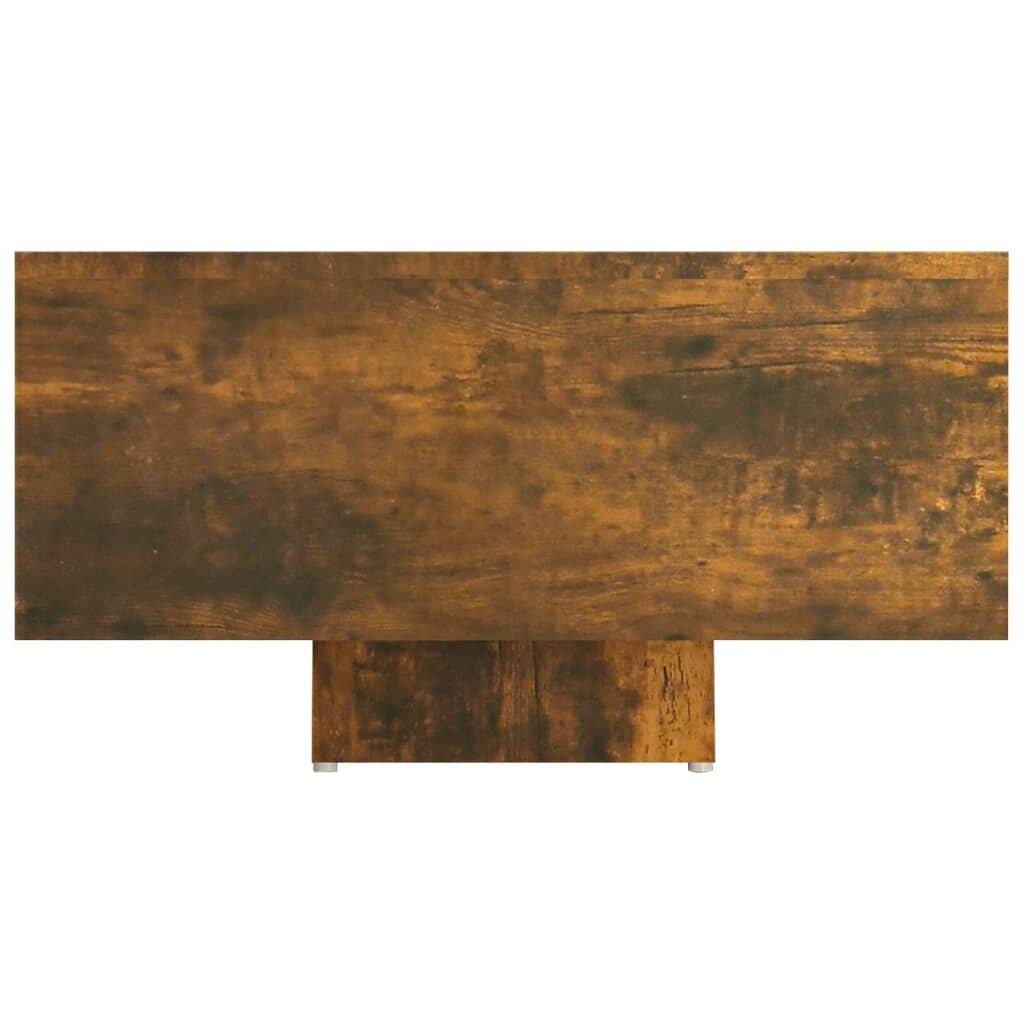 Kafijas galdiņš, ozols, 85x55x31 cm, apstrādāts koks цена и информация | Žurnālgaldiņi | 220.lv