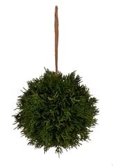 Dekoratīvās lodītes, diametrs 20 cm zaļš cena un informācija | Mākslīgie ziedi | 220.lv