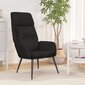 Atpūtas krēsls, melns, mākslīgās ādas cena un informācija | Atpūtas krēsli | 220.lv