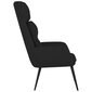 Atpūtas krēsls, melns, mākslīgās ādas cena un informācija | Atpūtas krēsli | 220.lv