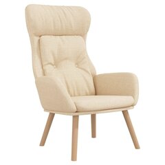 Кресло для отдыха, кремовое цена и информация | Кресла в гостиную | 220.lv