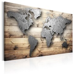 Glezna - Silver World 90x60 cm cena un informācija | Gleznas | 220.lv