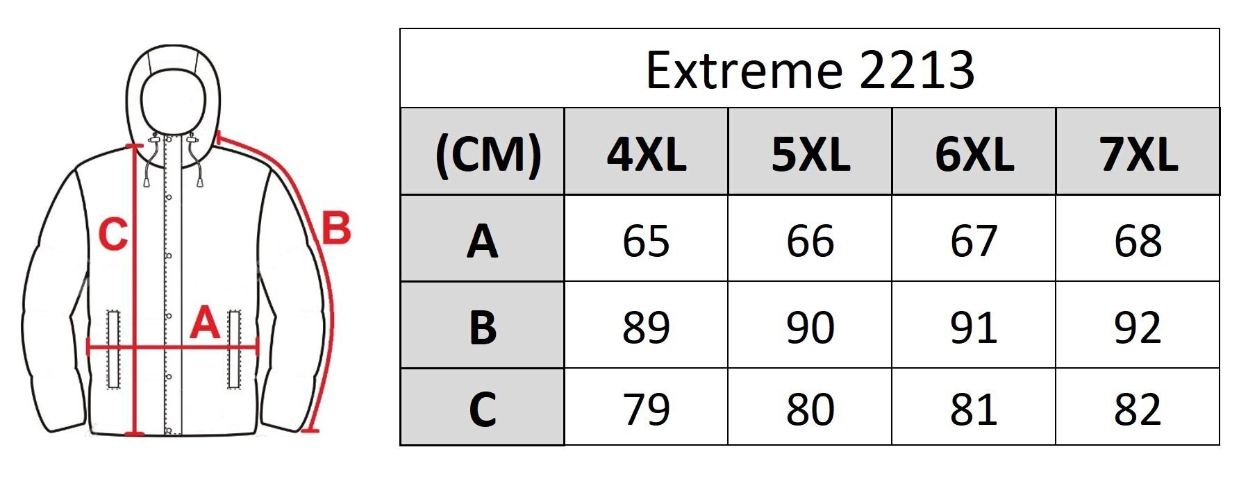 Virsjaka vīriešiem Extreme 2213 big цена и информация | Vīriešu virsjakas | 220.lv