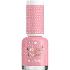 Nagu laka Miss Sporty Naturally Perfect Nail Polish 018 Meringue Kiss, 8 ml cena un informācija | Nagu lakas, stiprinātāji | 220.lv