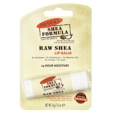 Бальзам для губ Palmer's_Shea Formula Raw Shea Lip Balm, 4 г цена и информация | Помады, бальзамы, блеск для губ | 220.lv