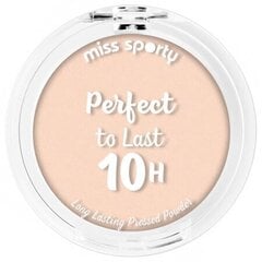 Kompakts pūderis Miss Sporty Perfect To Last 10h 030 Light, 9 g цена и информация | Пудры, базы под макияж | 220.lv