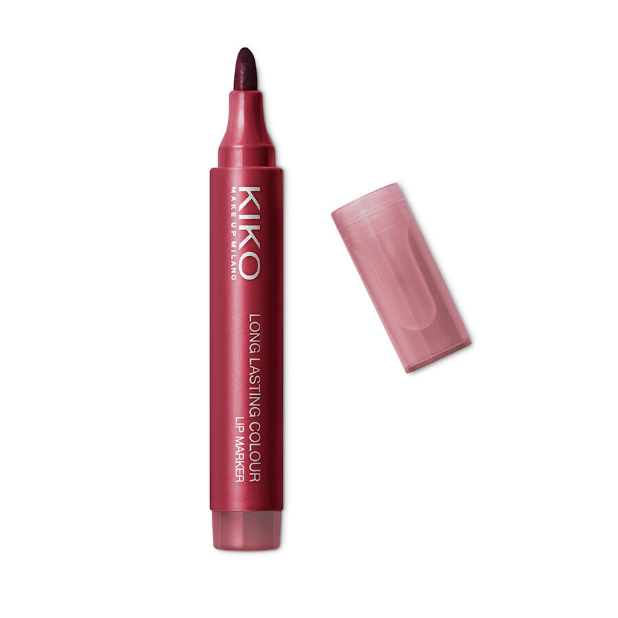 Lūpu krāsa - marķieris Kiko Milano Long Lasting Colour Lip Marker, 106 Apple Red cena un informācija | Lūpu krāsas, balzāmi, spīdumi, vazelīns | 220.lv