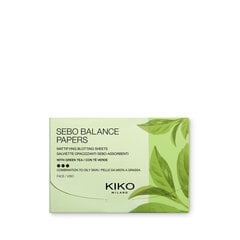 Матирующие салфетки Kiko Milano Sebo Balance Papers, 100 шт. цена и информация | Пудры, базы под макияж | 220.lv
