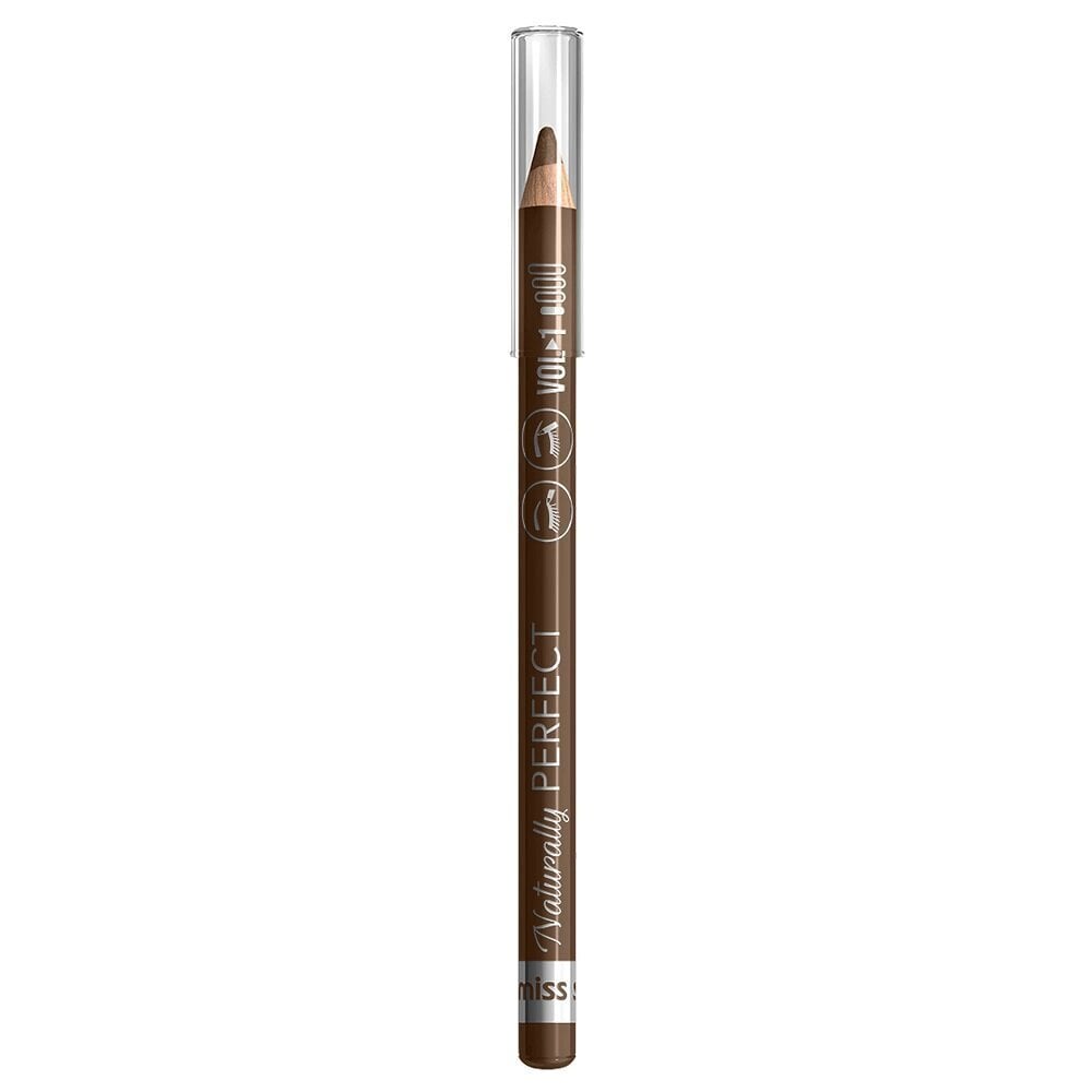 Acu un uzacu zīmulis Miss Sporty Naturally Perfect 011 Soft Brown, 0,78 g cena un informācija | Acu ēnas, skropstu tušas, zīmuļi, serumi | 220.lv