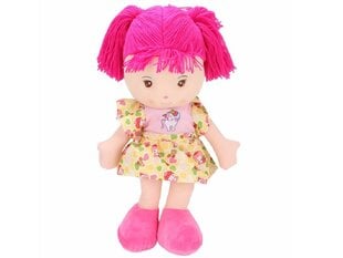 Тряпичная кукла, розовая 61 см цена и информация | Мягкие игрушки | 220.lv