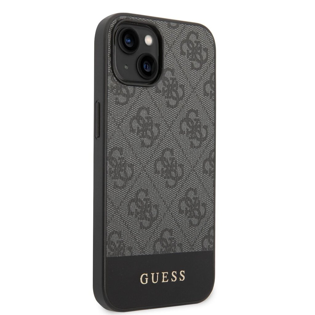 Guess 4G Stripe Case для iPhone 14 Plus Grey цена | 220.lv