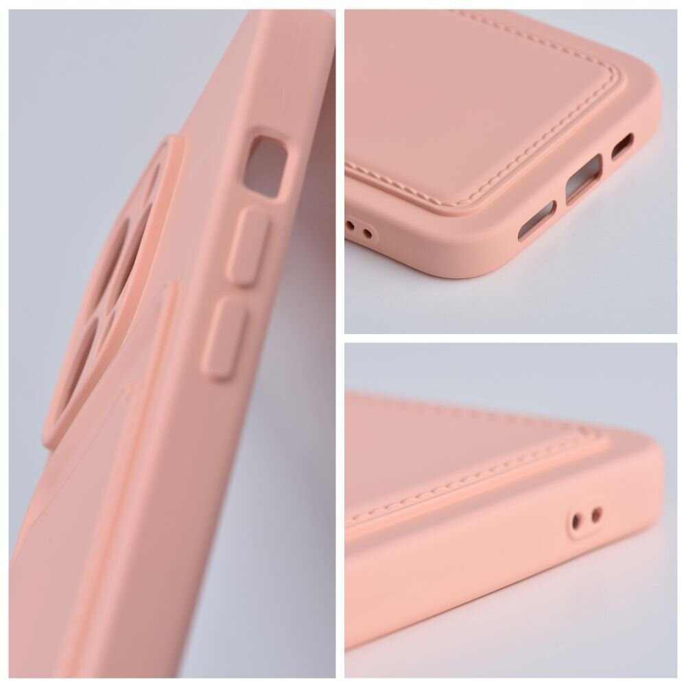 Vāciņš Forcell CARD - Xiaomi Redmi NOTE 11 / 11S, rozā cena un informācija | Telefonu vāciņi, maciņi | 220.lv