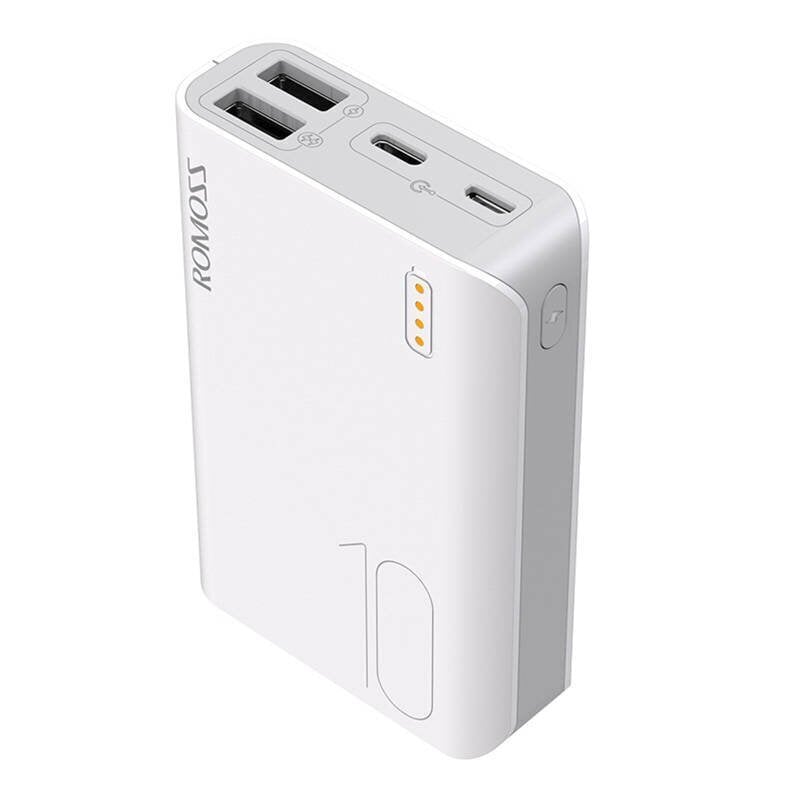 Romoss Sense 4 Mini Powerbank 10000mAh (white) cena un informācija | Lādētāji-akumulatori (Power bank) | 220.lv