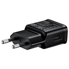 USB-зарядное устройство Samsung 15W AFC, чёрное (GP-PTU020SOBBQ) цена и информация | Зарядные устройства для телефонов | 220.lv