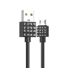 Кабель для зарядки и передачи данных Kaku KSC-328 Xingyue - USB to Micro USB - 3,2A, 1 м, черный цена и информация | Кабели для телефонов | 220.lv